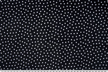 Load image into Gallery viewer, Digital Cuddle Black Dots Minky by Shannon