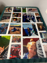 Load image into Gallery viewer, Photo Collage Minky Blanket Mega