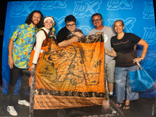 Load image into Gallery viewer, Map of Middle Earth Minky Blanket Mega