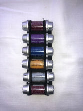 Load image into Gallery viewer, 5 Kyber Crystal holder. Belt strap. Star Wars Savi workshop light saber