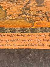 Load image into Gallery viewer, Map of Middle Earth Minky Blanket Mega