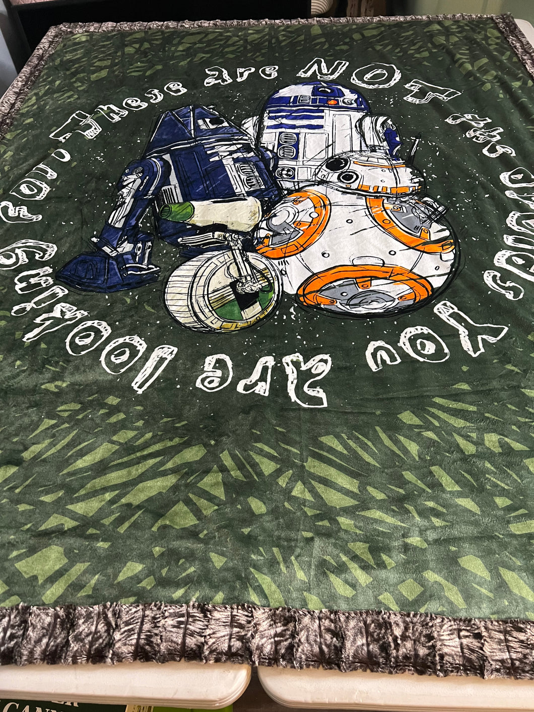 Star Wars Droids, Mega Minky Blanket