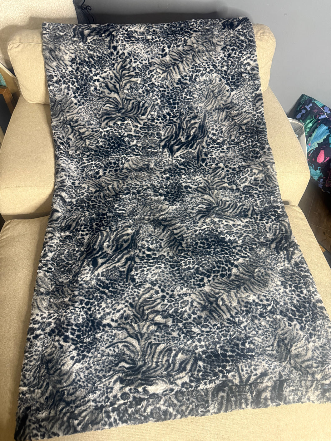 Fun Bright Minky Blanket movie