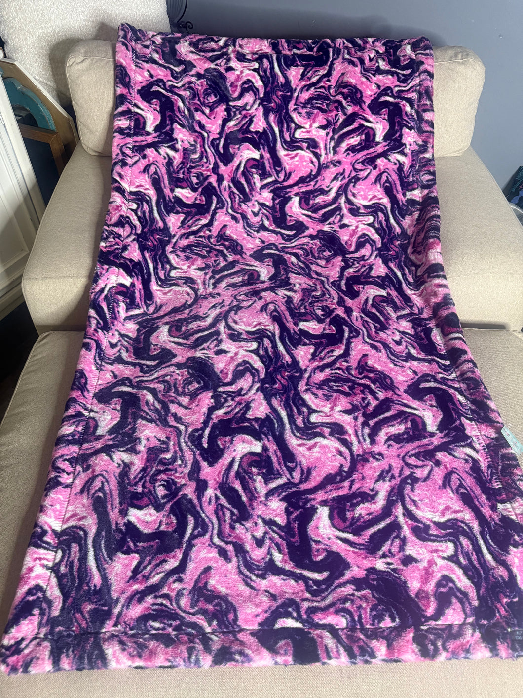 Fun Bright Minky Blanket movie