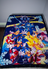 Load image into Gallery viewer, Sonic Minky Blanket
