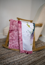 Load image into Gallery viewer, Cute Sheep Floral Minky Blanket Infant
