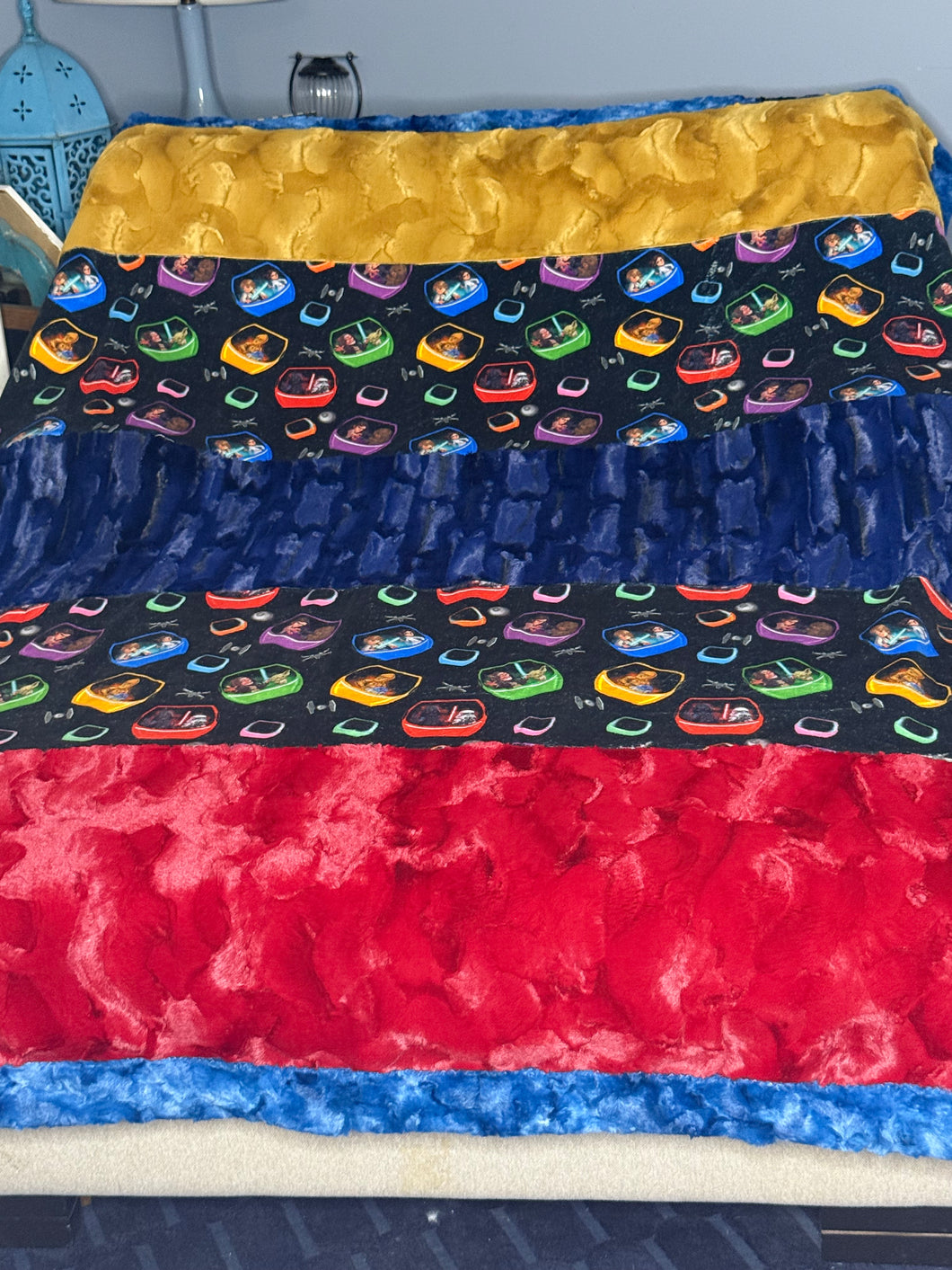 Star Wars Stripe Minky Blanket