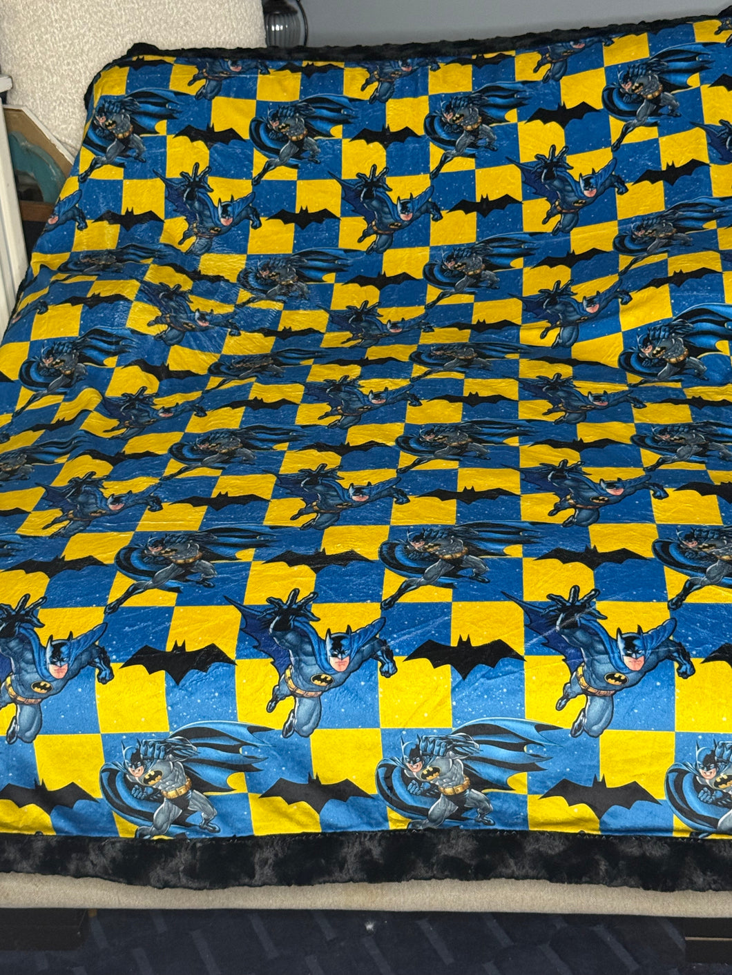 Batman Minky Blanket