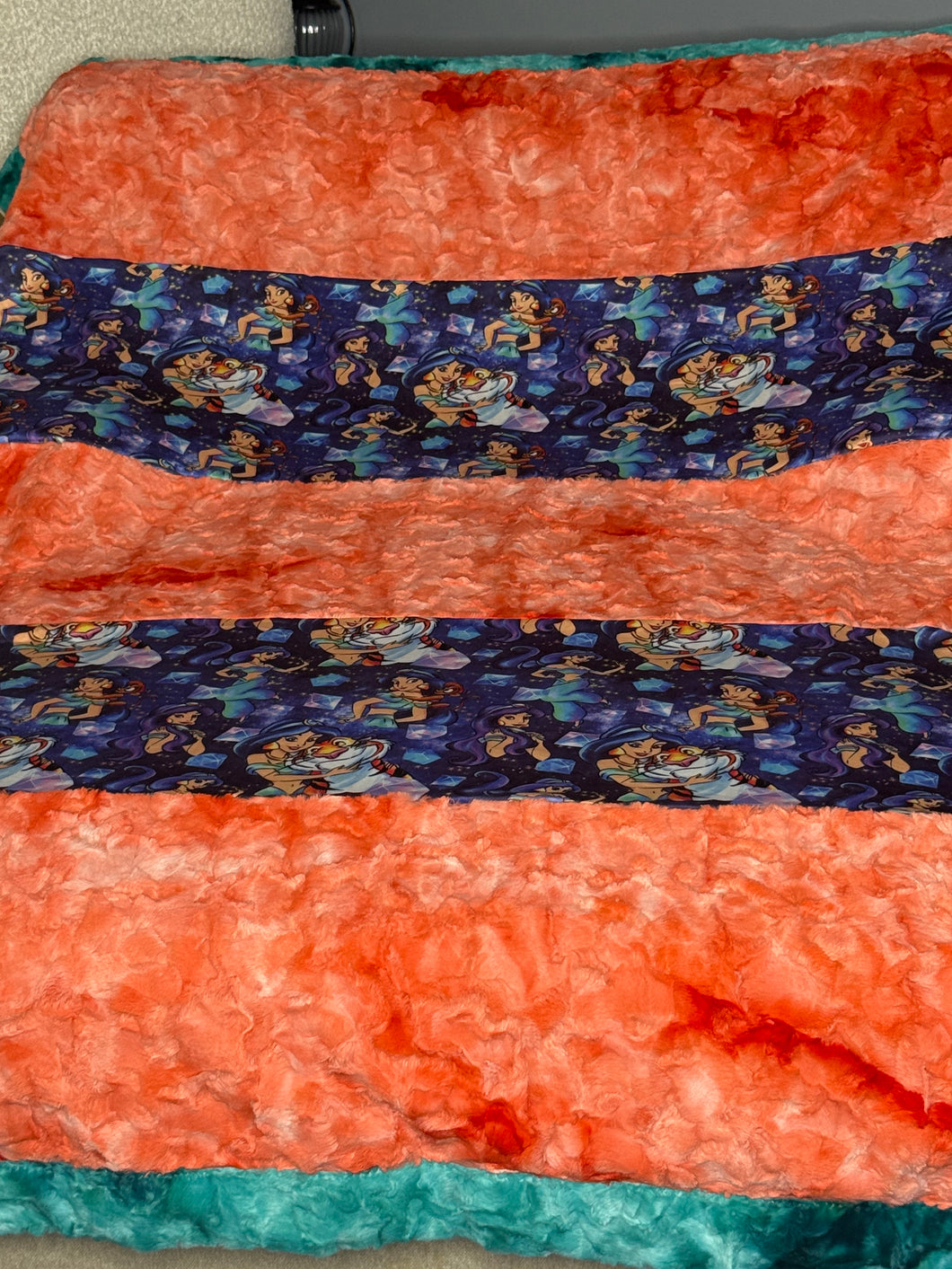 Jasmine Minky Blanket